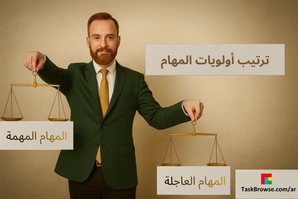 استراتيجية تحديد أولويات المهام ۱) مصفوفة آيزنهاور