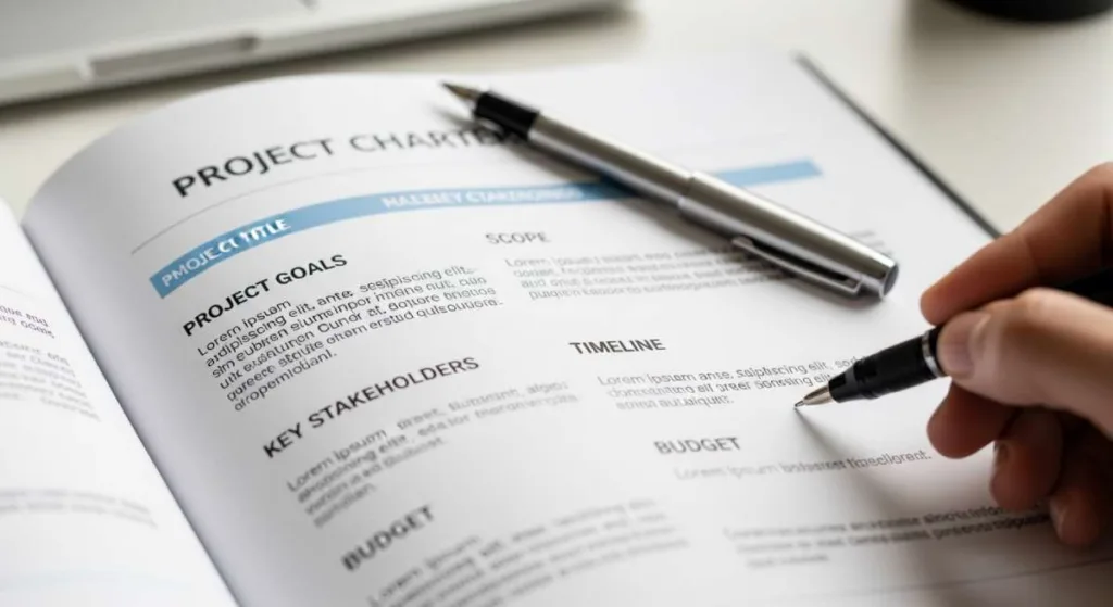 ما هو ميثاق المشروع