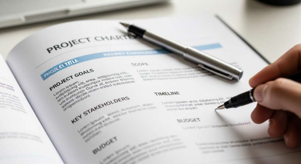 ما هو ميثاق المشروع