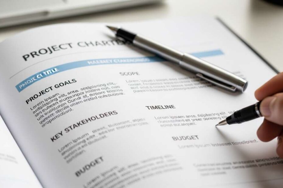 ما هو ميثاق المشروع