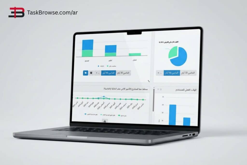 إدارة أدوار إدارة المشاريع باستخدام تسك براوز