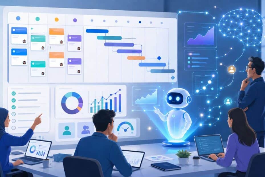 الذكاء الاصطناعي في إدارة المشاريع
