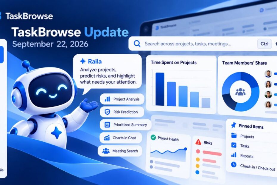 TaskBrowse Update- September, 2026